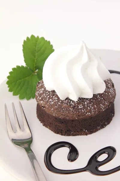 Chocolate souffl — Stock Photo, Image