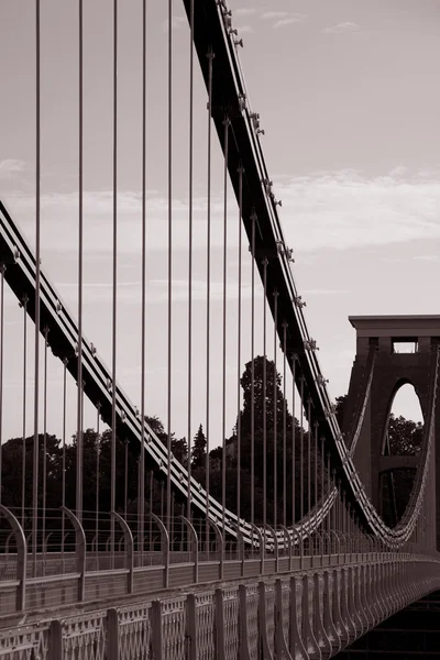 Puente colgante Clifton, Bristol — Foto de Stock