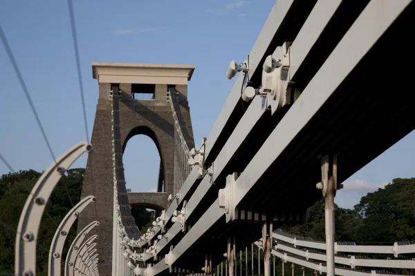 Ponte da suspensão de Clifton, Bristol — Fotografia de Stock