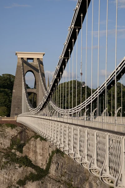 Hängebrücke Clifton, Bristol — Stockfoto