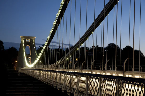Puente colgante Clifton, Bristol — Foto de Stock