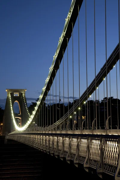 Clifton visutý most, bristol — Stock fotografie