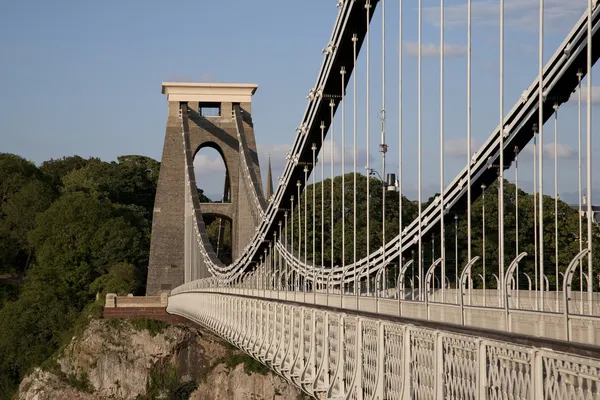 ブリストルのクリトン吊橋 ストック画像