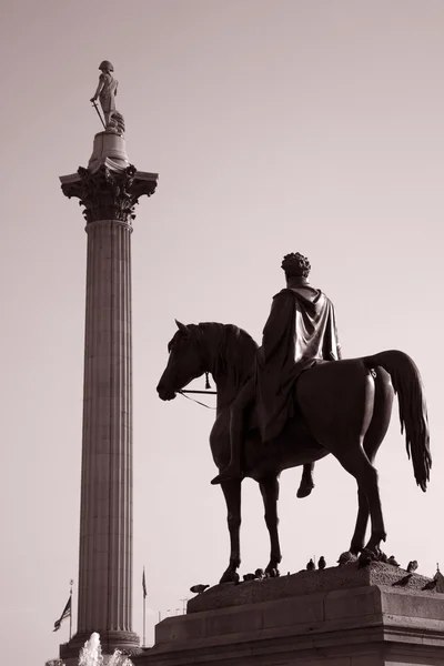 Colonna di Nelsons, Londra — Foto Stock