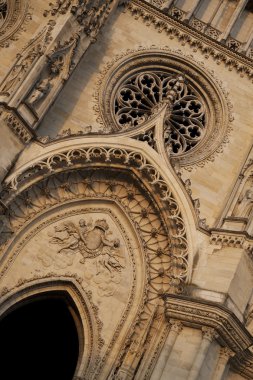Cathedral Facade, Orleans clipart