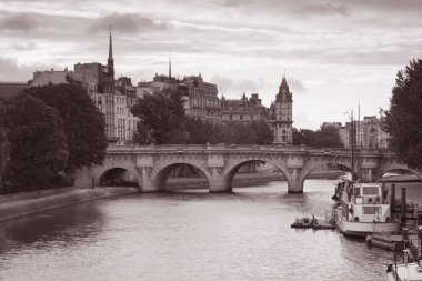 Ile de la Cite; Paris clipart