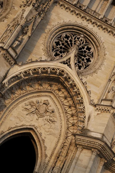 Katedralfasade, Orleans – stockfoto
