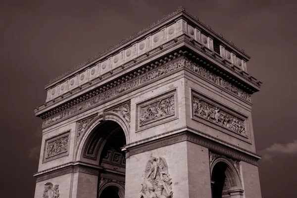 Vítězný oblouk, Paříž — Stock fotografie