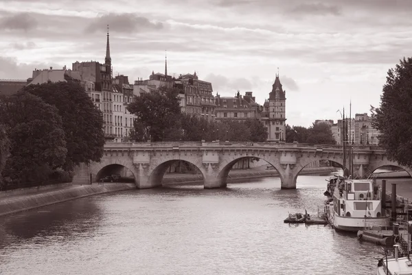 Ile de la Cité; Paryż — Zdjęcie stockowe