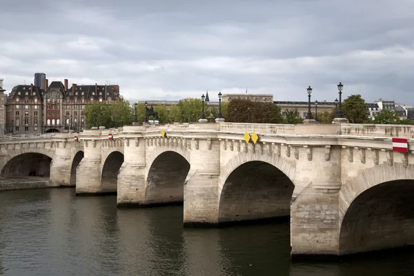 Pont neuf brug, Parijs — Stockfoto
