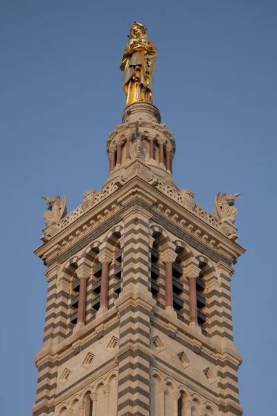 Церковь Нотр-Дам-де-ла-Гард — стоковое фото