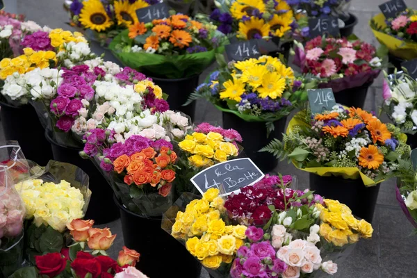 Bando de flores — Fotografia de Stock
