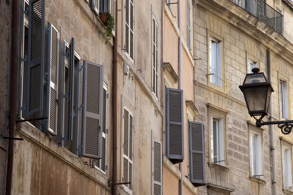 Fasader i Rom — Stockfoto