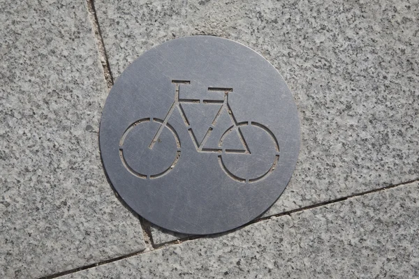 stock image Bicycle Sign