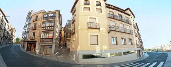 托莱多，西班牙的全景视图 os 旧街道 — 图库照片