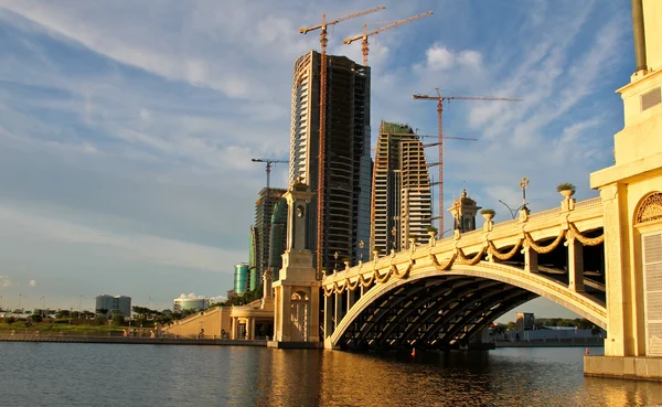 stock image Bridge and construction