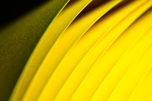 黄色い紙の質感の背景 — ストック写真