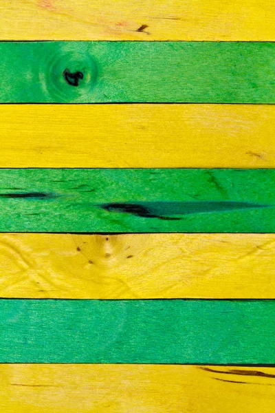 stock image Green and Yellow wood background II