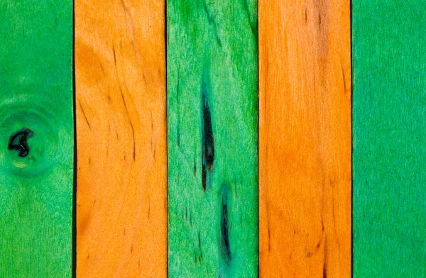 茶色と緑の木製の背景 v — ストック写真