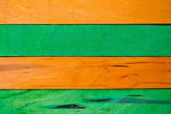 Brun och grön trä bakgrund — Stockfoto