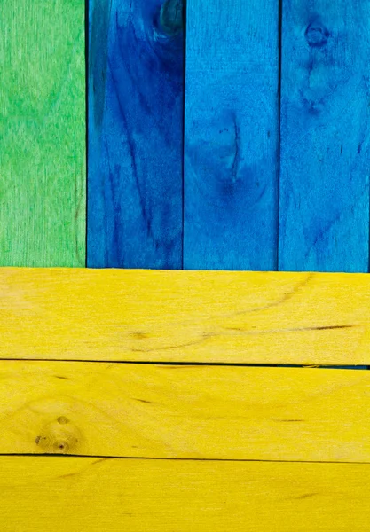 Legno colorato — Foto Stock
