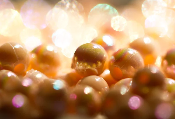 Pärlor bakgrund för jul ii — Stockfoto