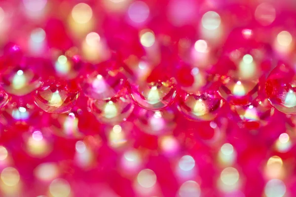 Red beads abstract background IV — Stock Photo, Image