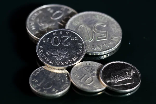 Monedas de Malasia —  Fotos de Stock