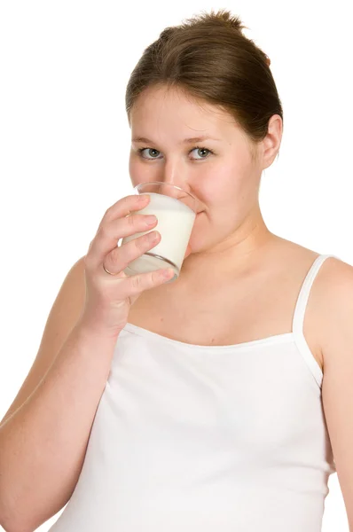 Graviditet och mjölk — Stockfoto