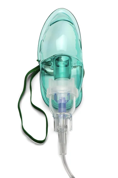 Close up image of an oxygen mask from front — Stock Photo, Image