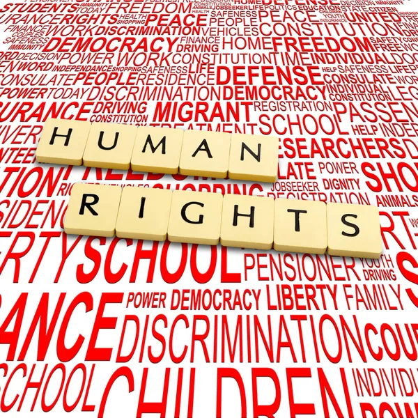 Human rights — Stock Photo, Image