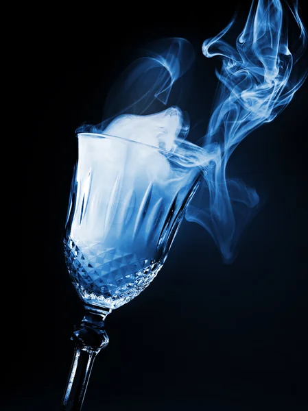 A mágikus füst üveg — Stock Fotó