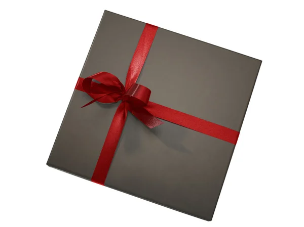Luxurious gift box (clipping path) — Stock Photo, Image