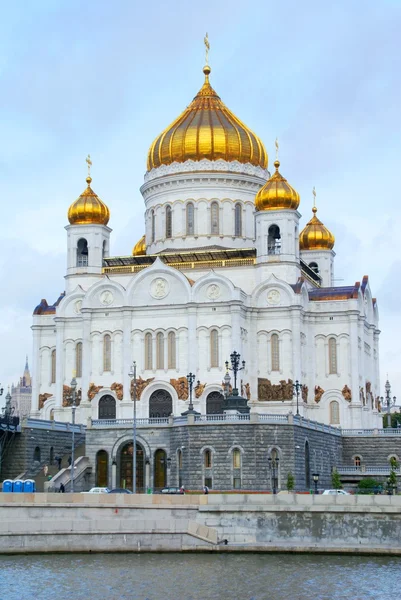 Собор Христа Спасителя в Москве — стоковое фото