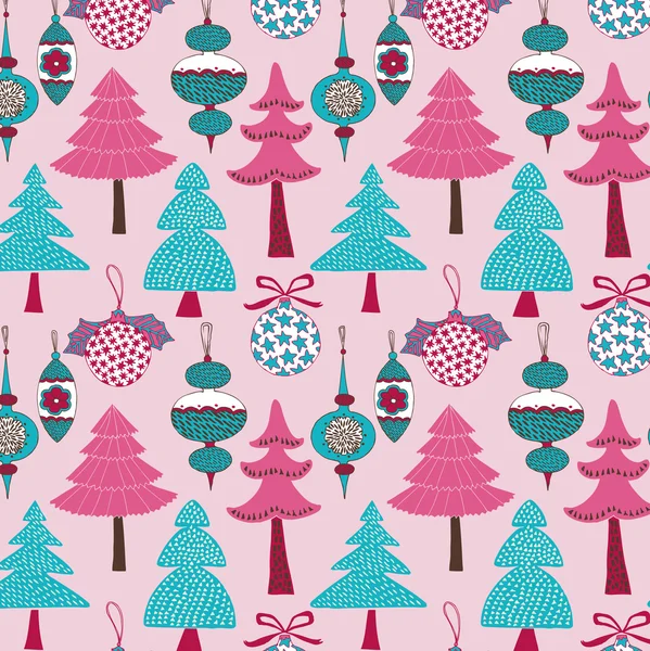 Bosque de Navidad — Archivo Imágenes Vectoriales