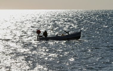 İtalya, Sicilya, Akdeniz, balıkçı