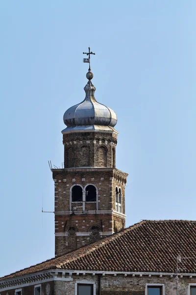 Itália, Veneza, Ilha Murano, torre velha do sino — Fotografia de Stock