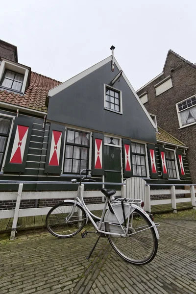 stock image Holland, Volendam village, typical old dutch stone house