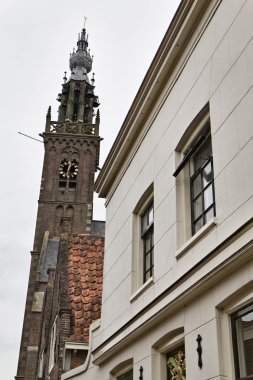 Holland, edam Köyü (amsterdam), katedral 's çan kulesi