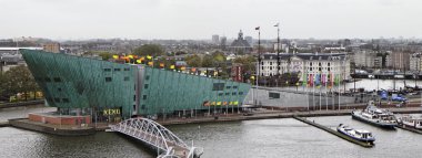 Hollanda, amsterdam, panoramik nemo Müzesi