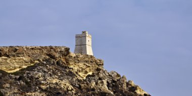 Malta Adası, güney kıyılarında adanın eski saracin Kulesi