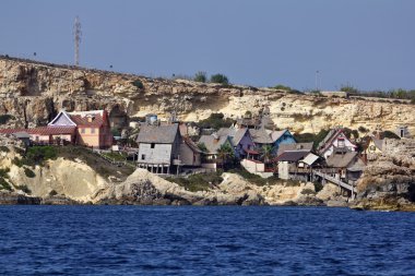 Malta Adası, çapa defne, Popeye koyu (Tatlıcennet Köyü)