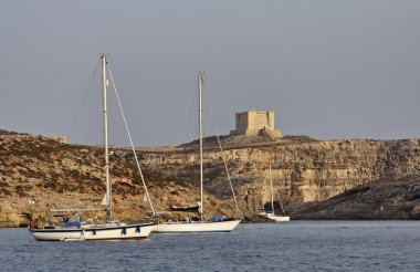 Malta Adası, Kuzey kayalık sahil şeridi adanın görünümünü