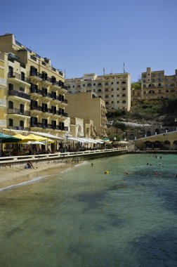Malta, Gozo Island, view of Xlendi town clipart