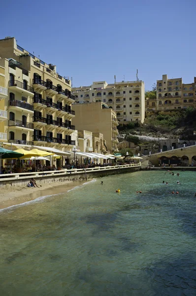 Мальта, острові Гозо, вид на село Шленді — стокове фото
