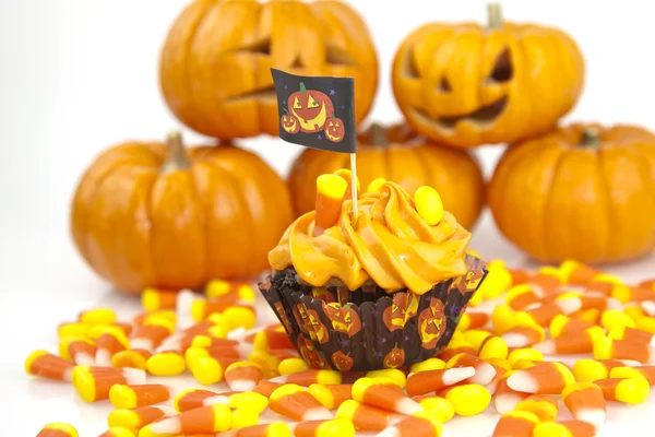 Halloween cupcake — Stockfoto