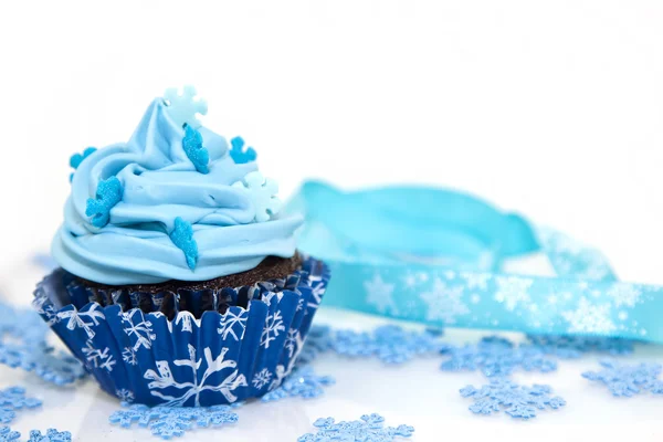 Christmas cupcake — Stock Photo, Image