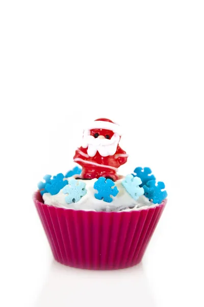 Kerstmis cupcake — Stockfoto