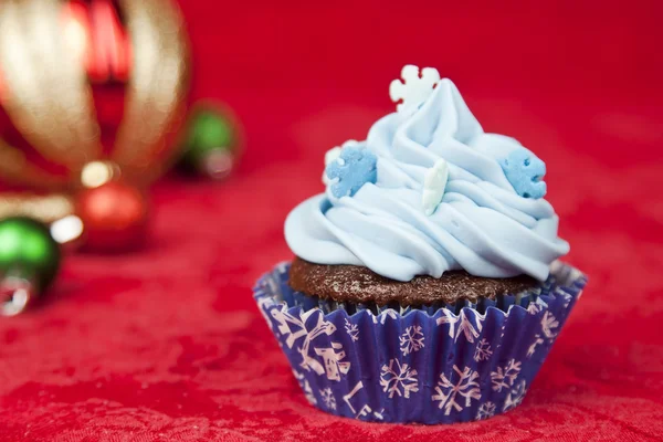 Karácsonyi cupcake — Stock Fotó