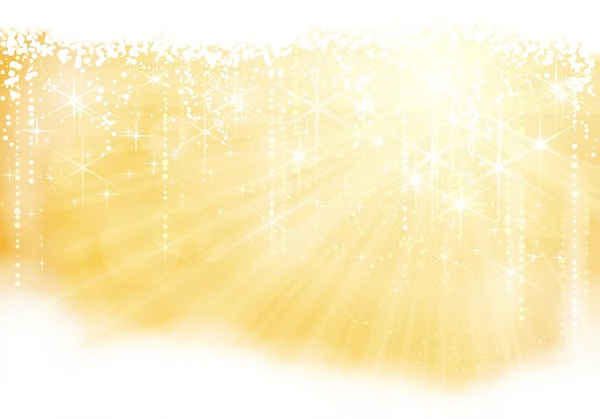 Thème de Noël étincelant doré (eps10 ) — Image vectorielle